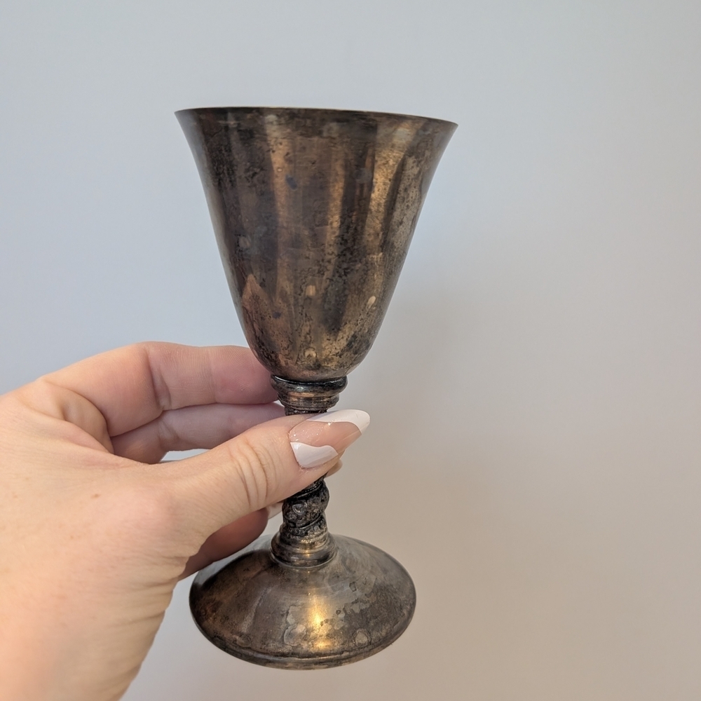 Vintage Silver Goblet